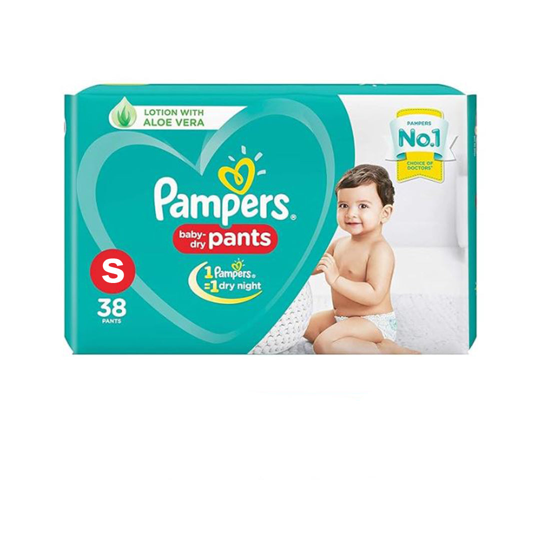 Pampers Complete Skin Comfort Diaper Pants - S, 38 pcs