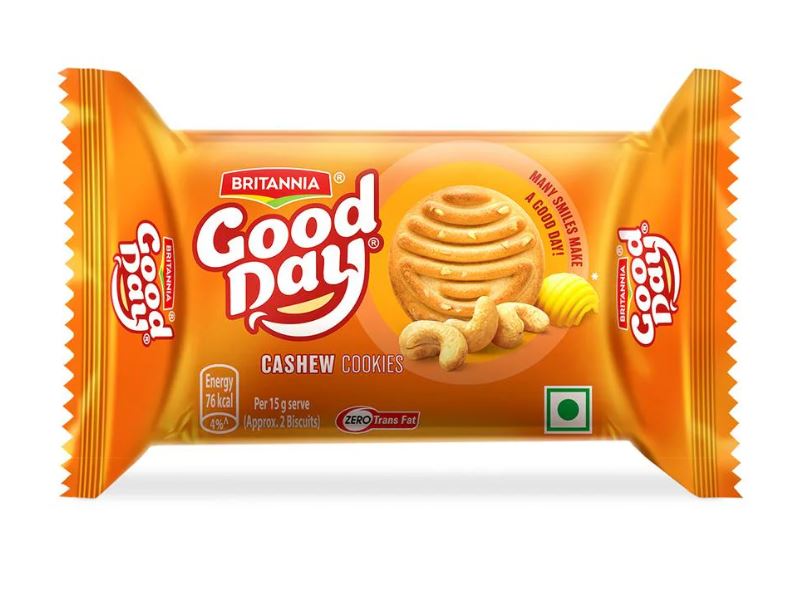 Britannia Good Day Cashew Cookies 52.5 g