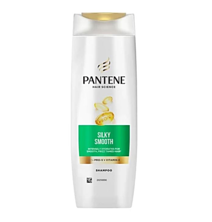 Pantene Pro-V Advanced Hairfall Solution Shampoo - Silky Smooth Care, Strengthens Roots, 180 ml