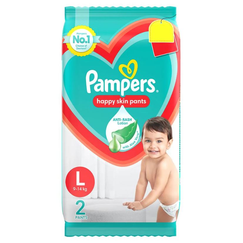 Pampers Complete Skin Comfort Diaper Pants - L, 2 pcs