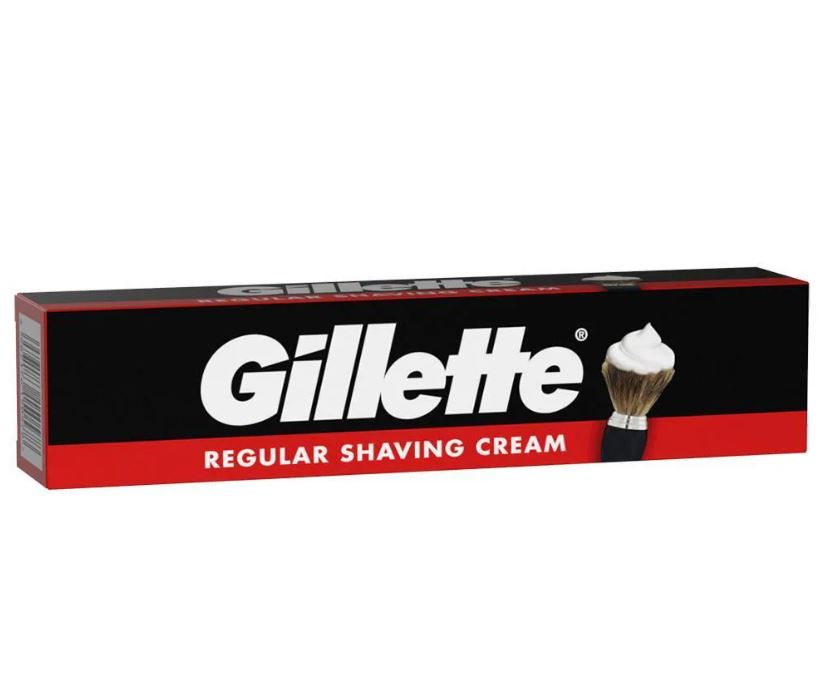 Gillette Pre Shave Cream - Regular, 70 g Tube