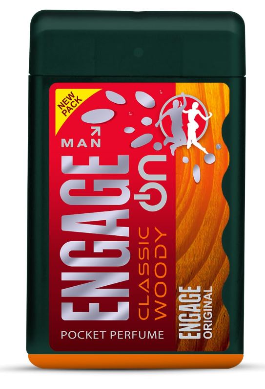 Engage ON Classic Woody Pocket Perfume-17 ml