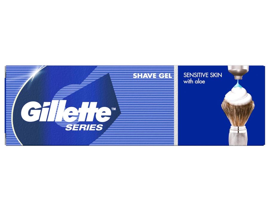 Gillette Pre Shave Gel Tube - Sensitive, 60 g
