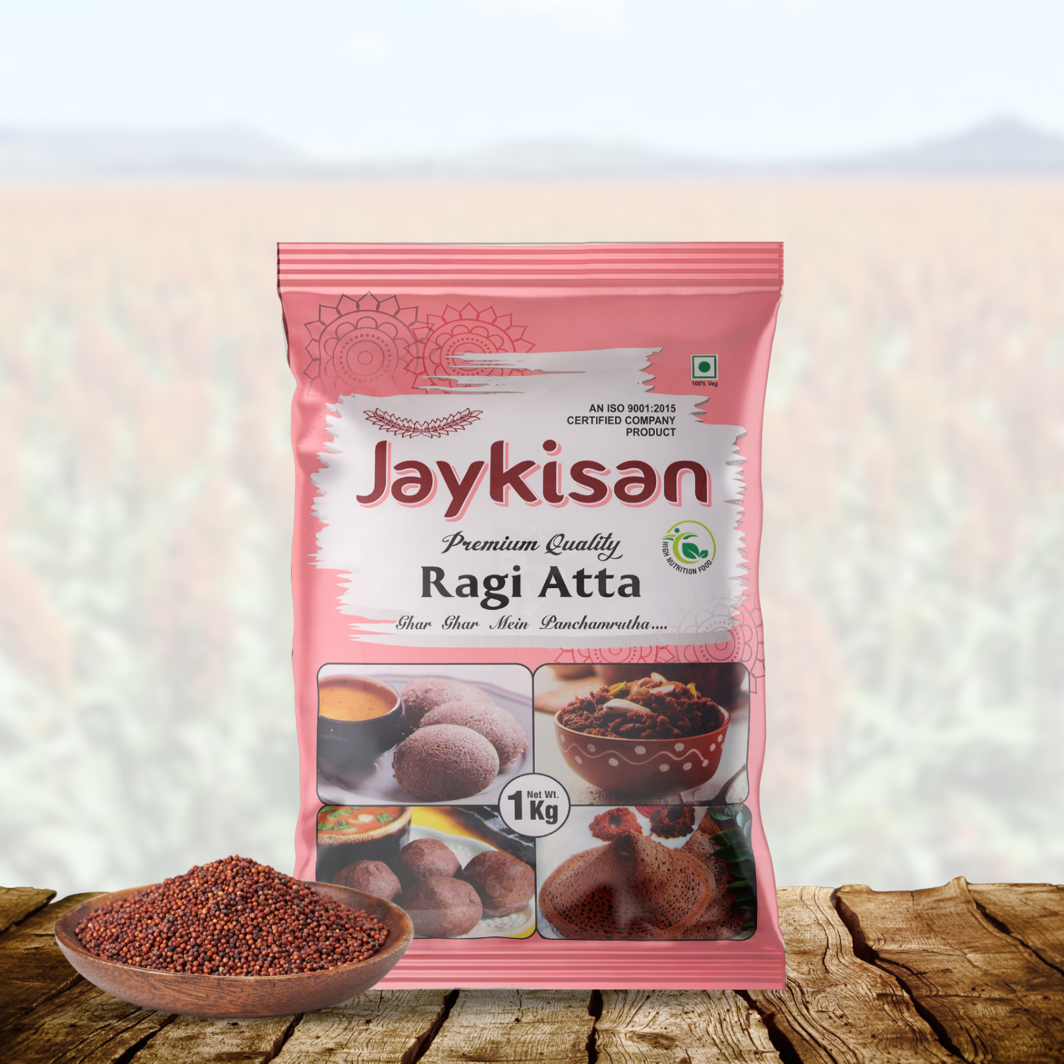 RAGI ATTA ರಾಗಿ ಹಿಟ್ಟು, PANCHAMRUTHA DELUXE