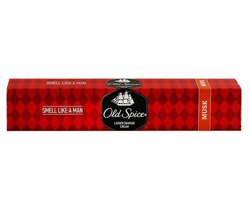 Old Spice Lather Shaving Cream - Musk, 30 g