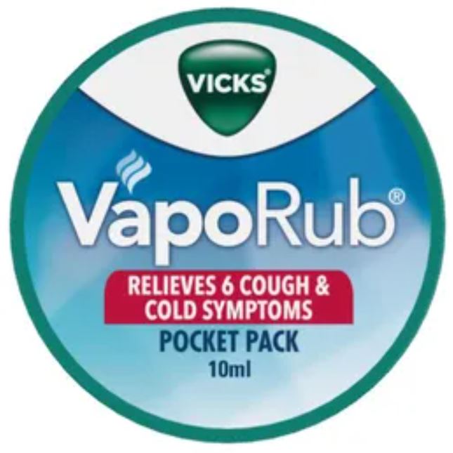 Vicks Vaporub, 10 ml