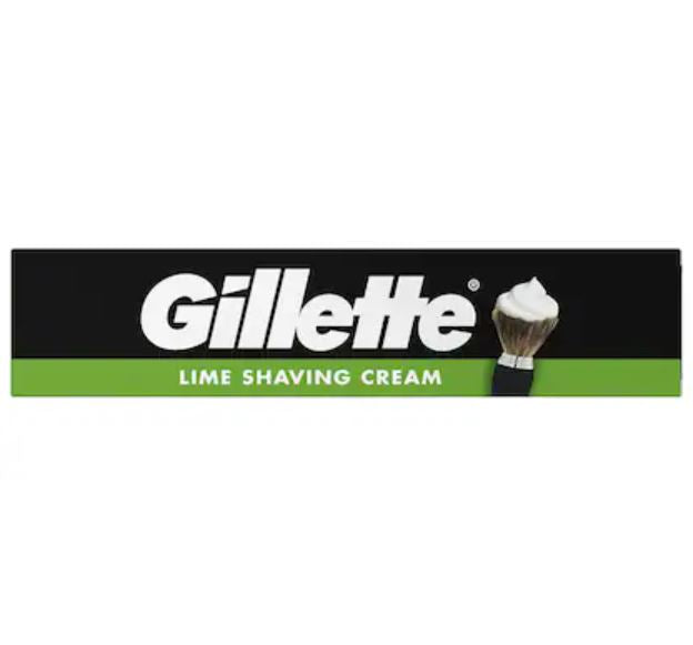 Gillette Pre Shave Cream - Lime, 70 g Tube