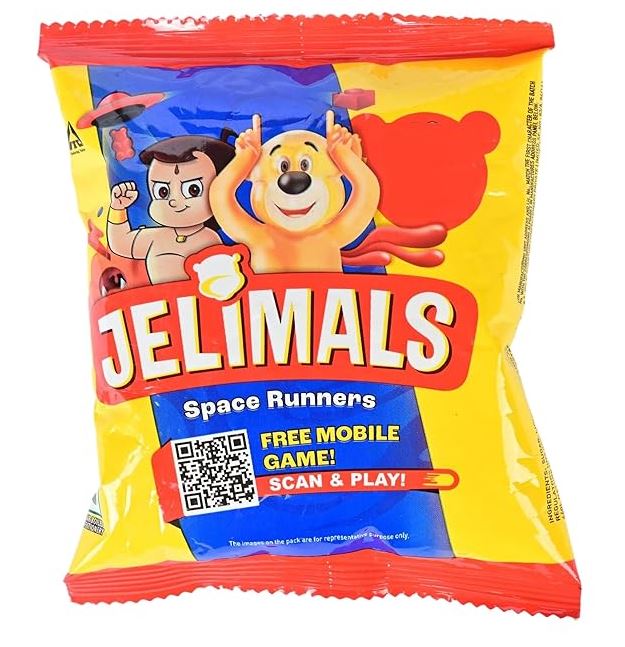 Candyman Jellicious - Jelimals, 27 g