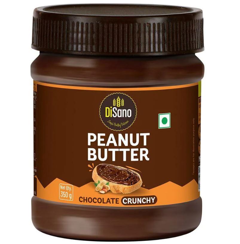 Disano Chocolate Crunchy Peanut Butter, 350 g