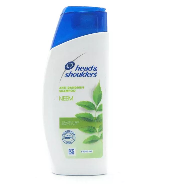 Head & Shoulders Anti-Dandruff Shampoo - Neem, Cleanses & Help Protect Scalp, Upto 100% Dandruff Free, 72 ml