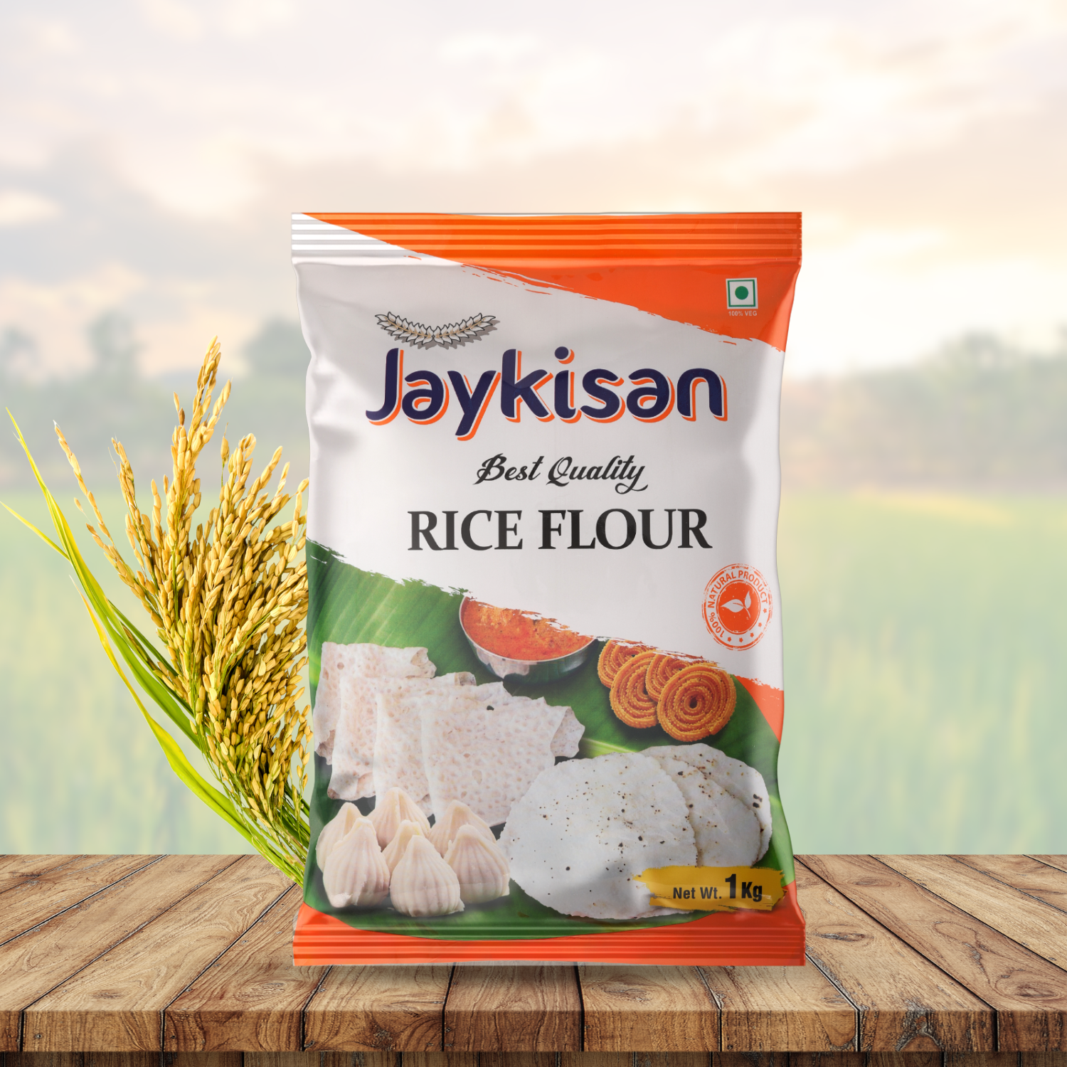 RICE FLOUR ಅಕ್ಕಿ ಹಿಟ್ಟು, JAYKISAN