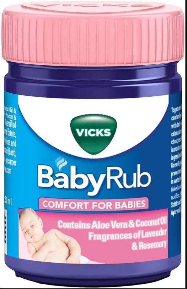 Vicks BabyRub - Soothing Vapor, 50 ml