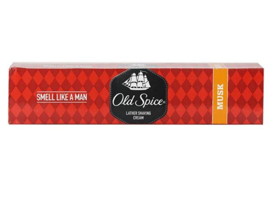 Old Spice Lather Shaving Cream - Musk, 70 g