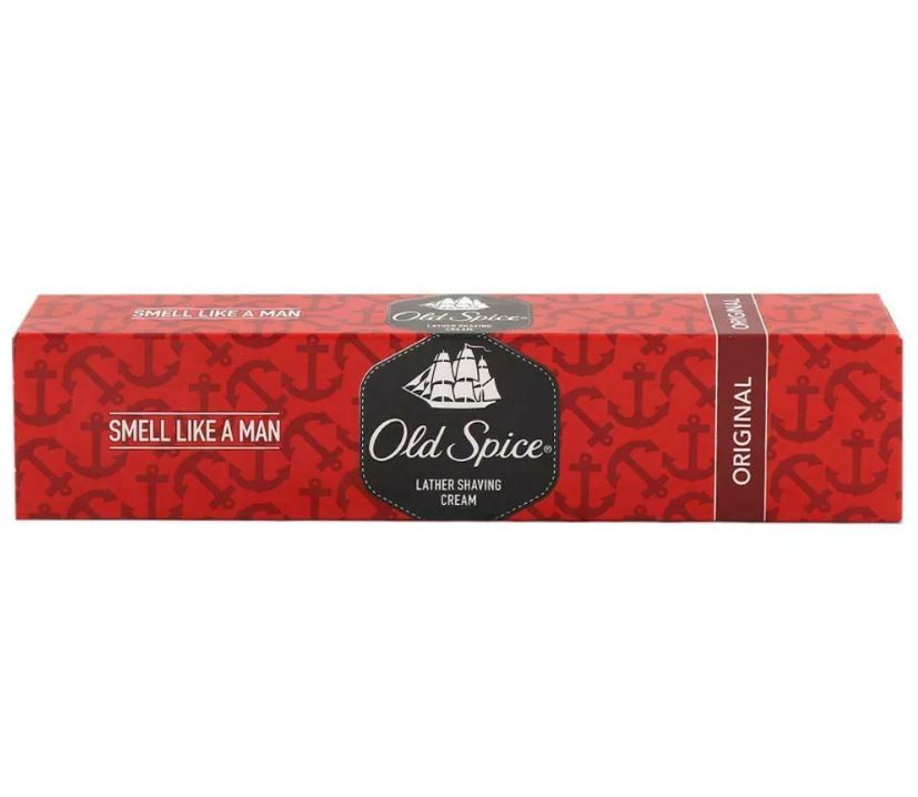 Old Spice Pre Shave Cream - Protects The Skin, Original, 70 g Tube