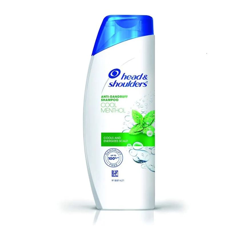 Head & Shoulders Anti-Dandruff Cool Menthol Shampoo, 180 ml