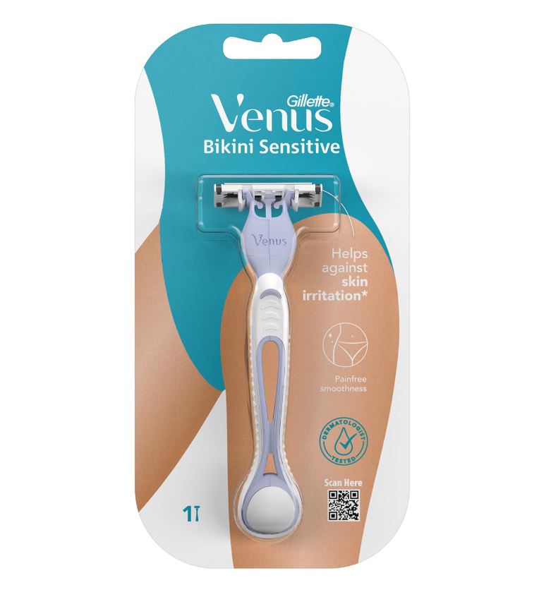 Gillette Venus Bikini Sensitive Hair Removal Razor, 1 pc