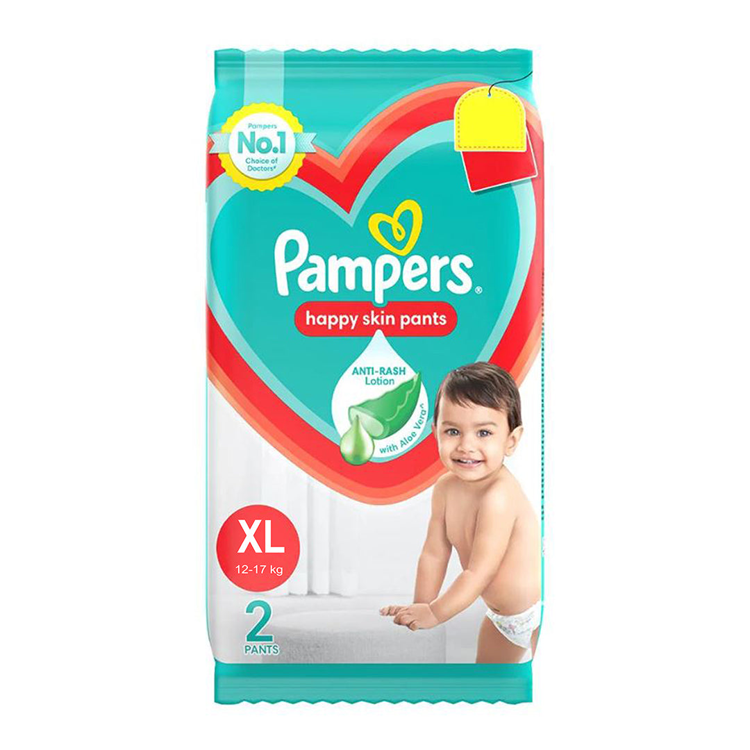 Pampers Complete Skin Comfort Diaper Pants - XL, 2 pcs