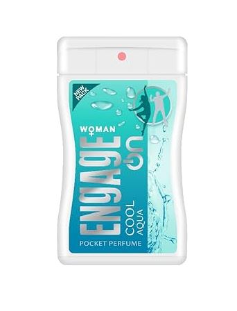 Engage On Woman, Pocket Perfume, Cool Aqua -17ml