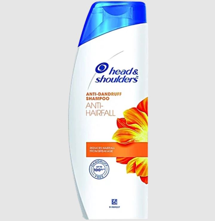 Head & Shoulders Anti-Hairfall Anti-Dandruff Shampoo, 180 ml