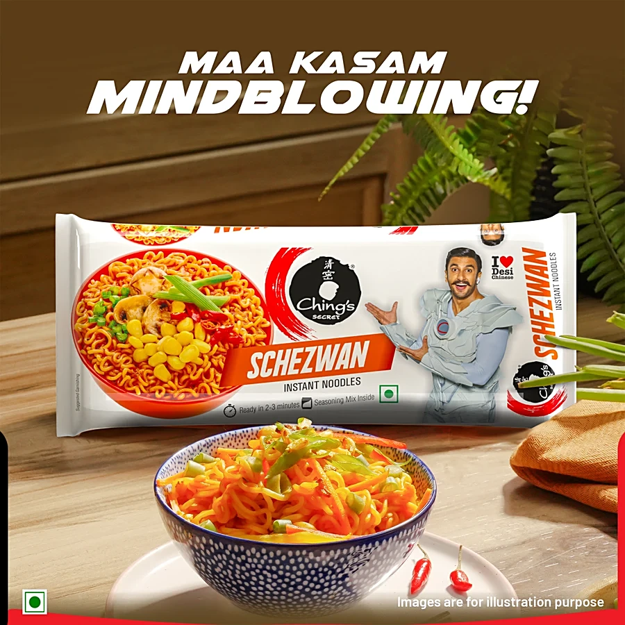 Chings Schezwan Instant Noodles 60g