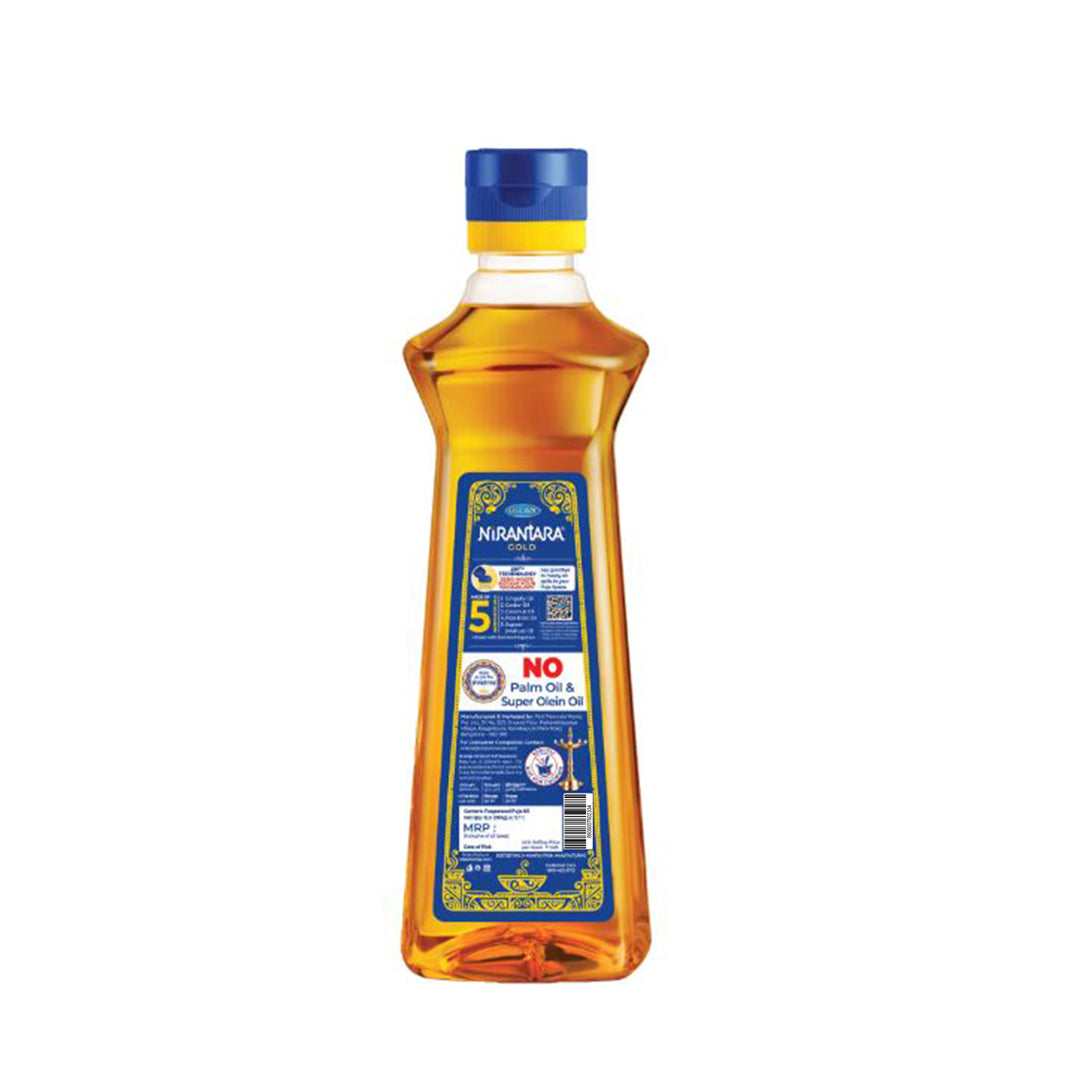 Nirantara Gold Divine Puja Oil, 500 ml