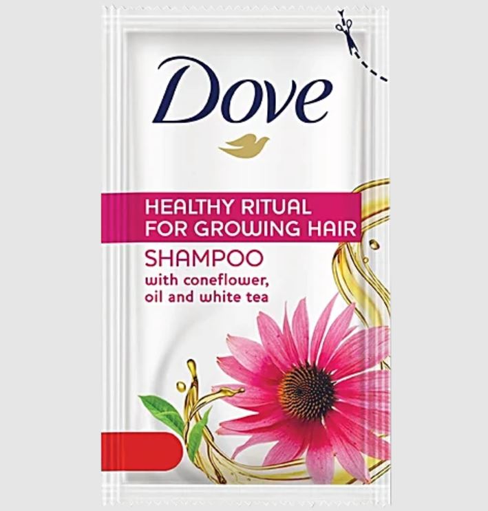 Dove Healthy Ritual for Growing Hair Shampoo, 4.5 ml