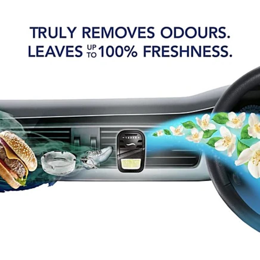 Ambipur Car Freshener - Lavender Starter Kit, 7.5 ml