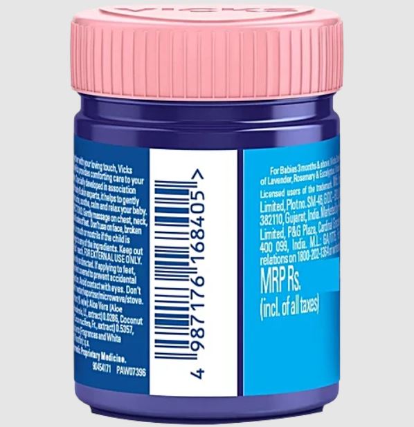 Vicks BabyRub - Soothing Vapor, 25 ml