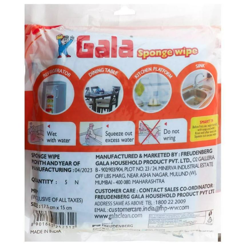 Gala Scrubber - Sponge Wipes