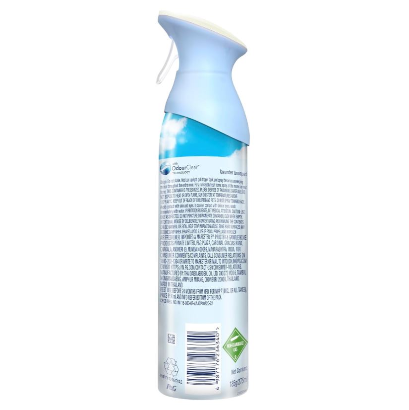 Ambipur Lavender Bouquet Air Freshener, 275 ml