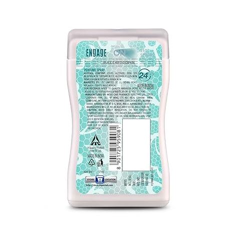Engage On Woman, Pocket Perfume, Cool Aqua -17ml