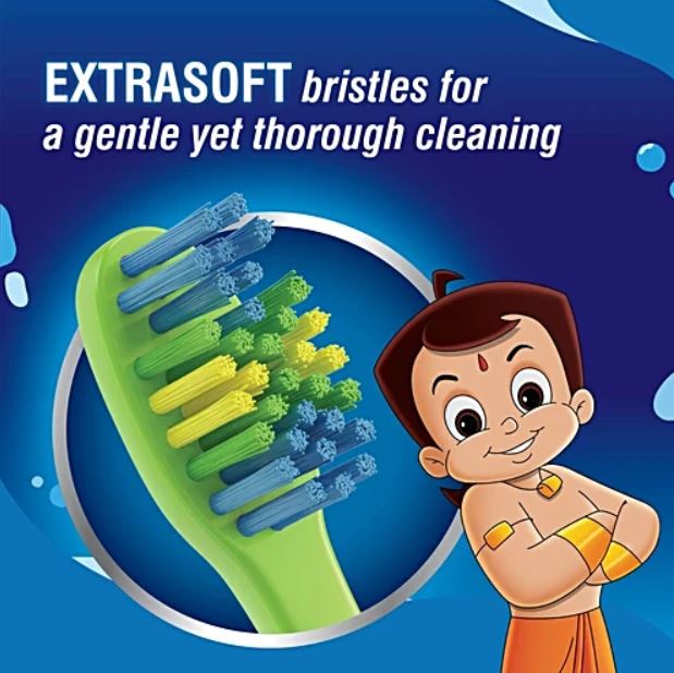 Oral-B Kids Toothbrush With Mickey Characters - Soft Bristles, Easy To Handle, 2+ Years, 3 pcs
