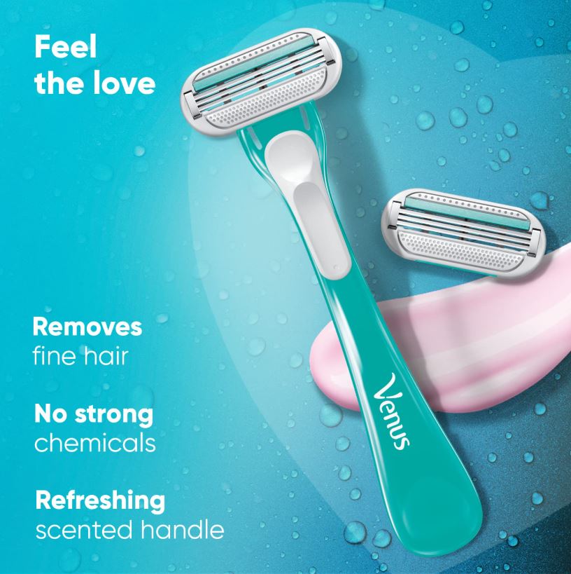 Gillette Venus Skin Love with Skin Essence | Women’s Razor for Hair Removal, 1 pcs