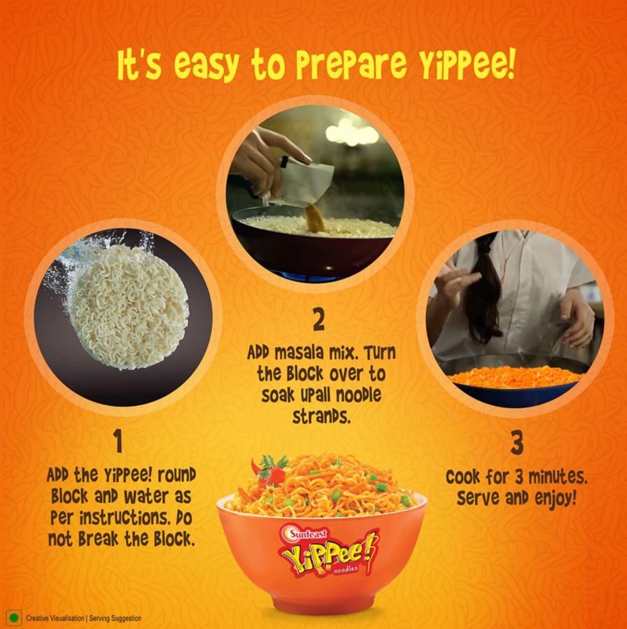 Sunfeast YiPPee! Magic Masala Instant Noodles, 420 g