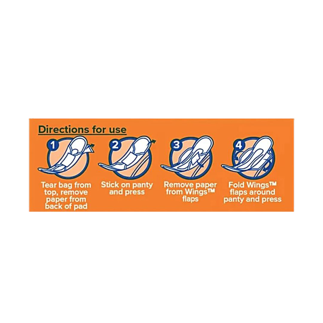 Whisper Choice Ultra Sanitary Pads - XL, 6 pcs