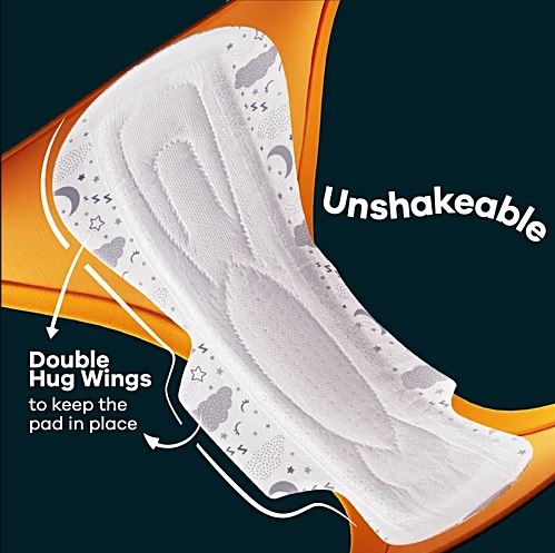 Whisper XXL Ultra Pads - Extra Large Wings, 7 pcs