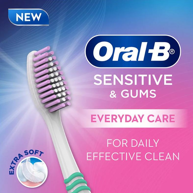 Oral-B Sensitive & Gums Everyday Care Tooth Brush