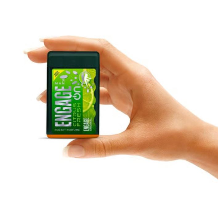 Engage On Man Citrus Fresh, Pocket Perfume-17 ml