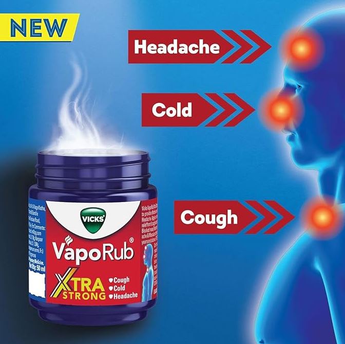 Vicks VapoRub Xtra Strong, 25 ml