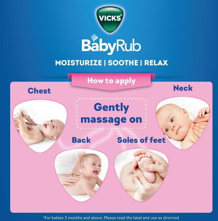 Vicks BabyRub - Soothing Vapor, 50 ml