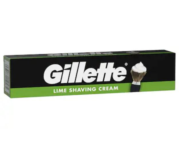 Gillette Pre Shave Cream - Lime, 70 g Tube