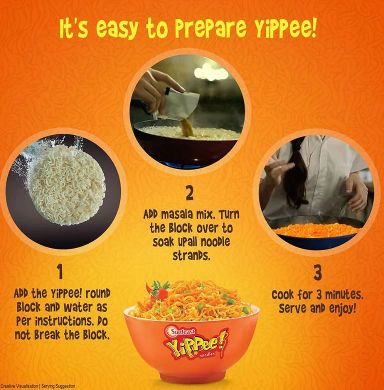 Sunfeast YiPPee! Magic Masala Instant Noodles, 25 g