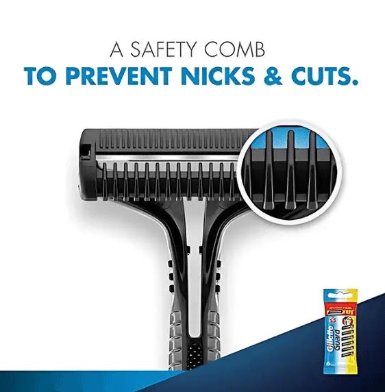 Gillette Guard Razor And Cart Pack Of 4