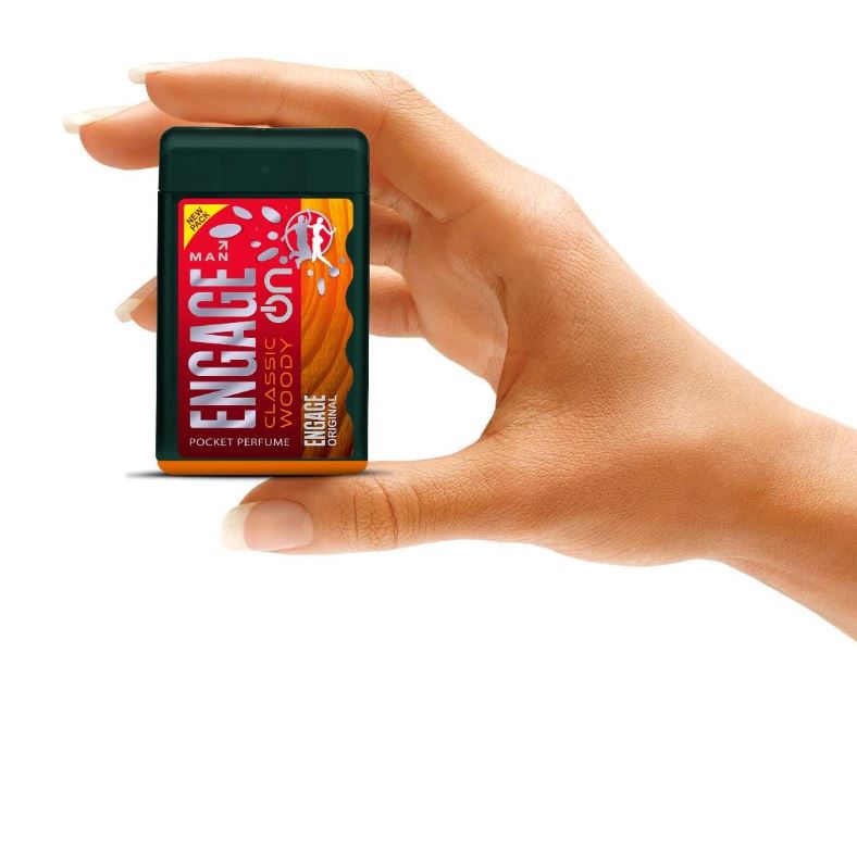 Engage ON Classic Woody Pocket Perfume-17 ml