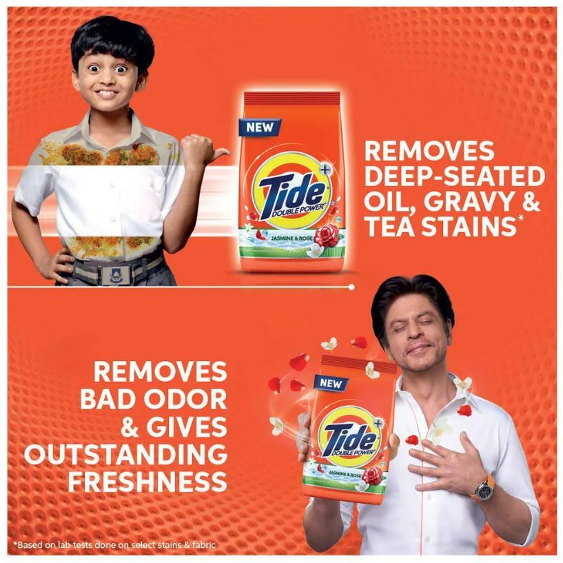 Tide Plus Detergent Washing Powder - Jasmine & Rose, 1 kg