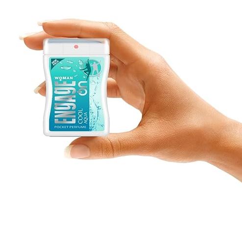 Engage On Woman, Pocket Perfume, Cool Aqua -17ml