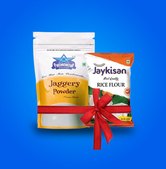Jaggery Powder & Rice Flour 500g Combo pack - Panchamrutha