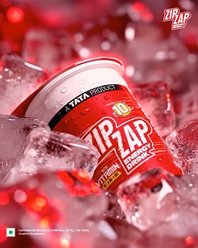 Tata Zip Zap Energy Drink 180 ml