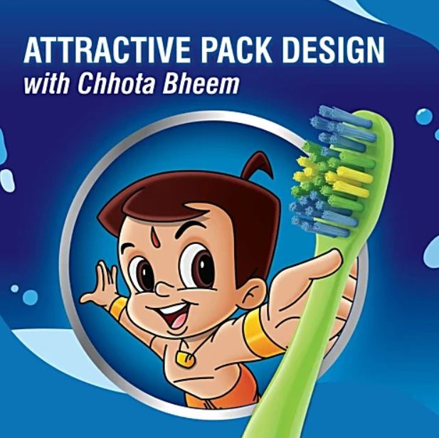 Oral-B Kids Toothbrush With Mickey Characters - Soft Bristles, Easy To Handle, 2+ Years, 3 pcs