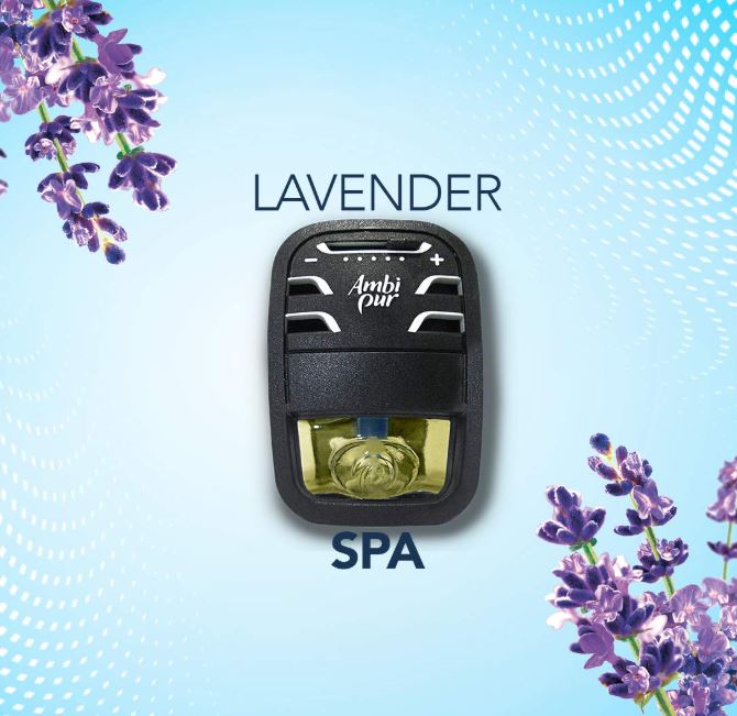 Ambipur Lavender Car Air Freshener - Refill, 7.5 ml Pouch